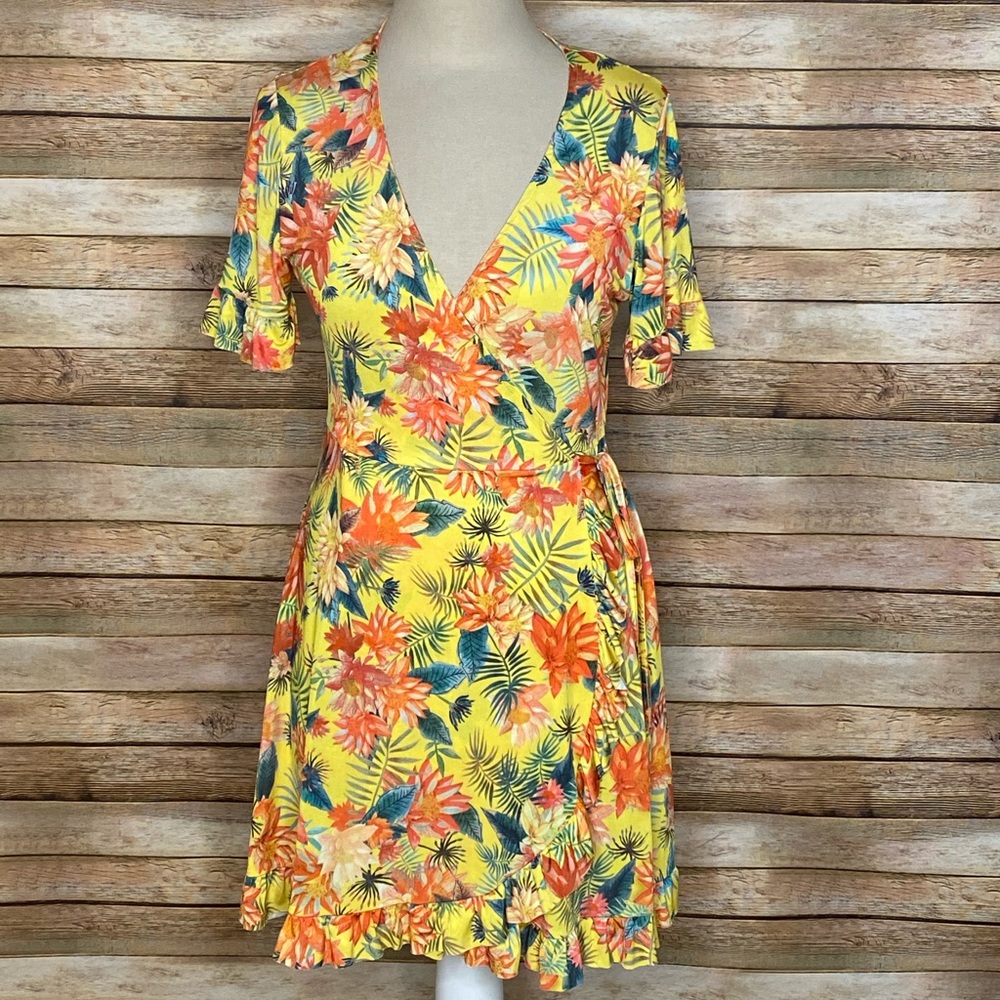 Pull&Bear| Floral Dress| EUR S